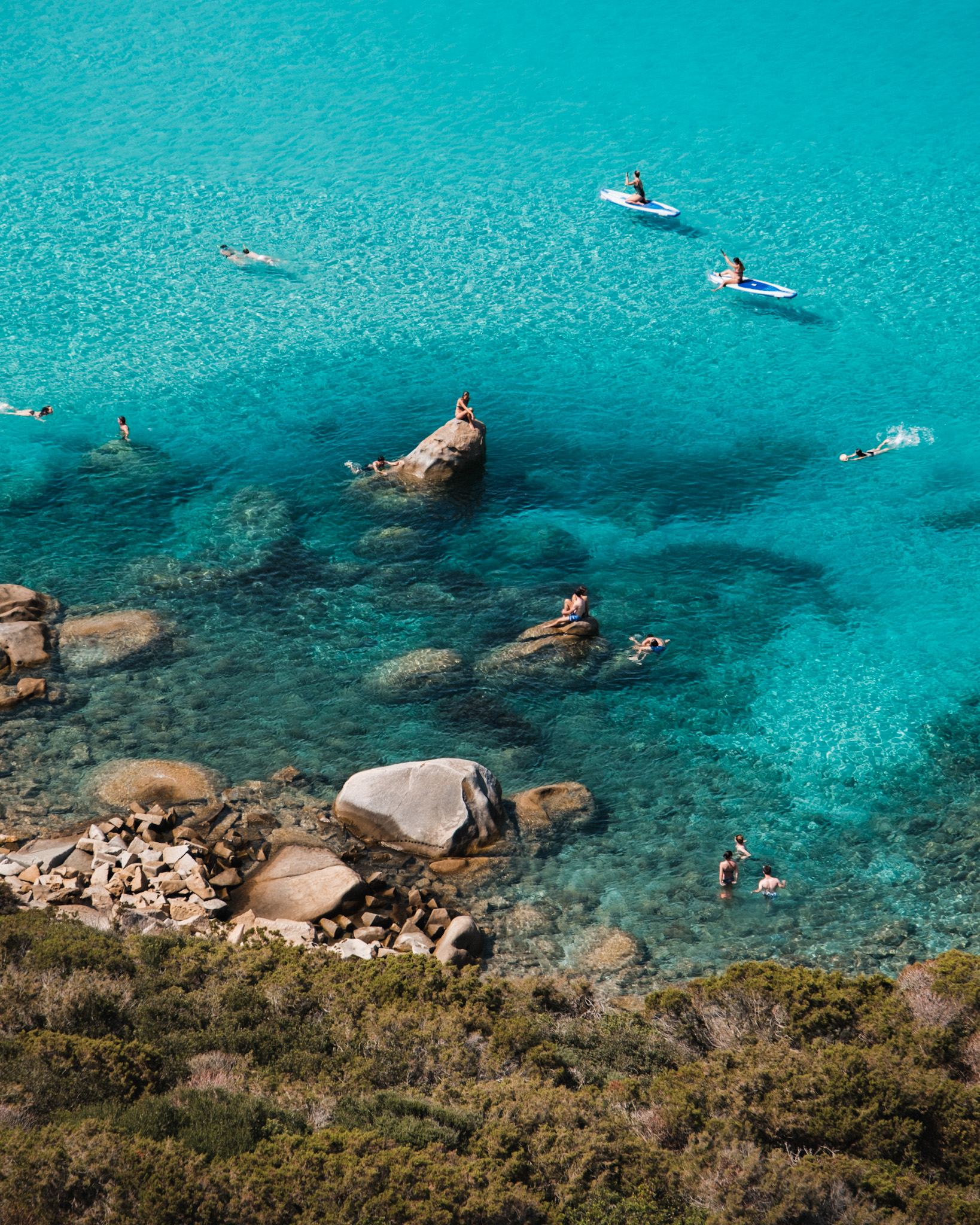Quiet water, Sardinia, Italy
